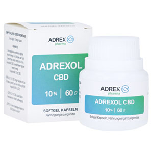 Adrexol CBD Öl 10 Prozent Kapseln