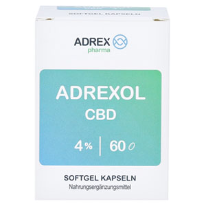 Adrexol CBD Öl 4 Prozent Kapseln