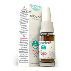 Cibdol CBD Öl Tropfen 2,5 %