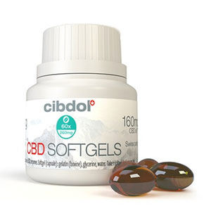 Cibdol CBD Softgel Kapseln 10 %