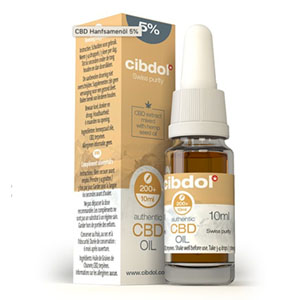 Cibdol CBD Hanfsamenöl Tropfen 5 %