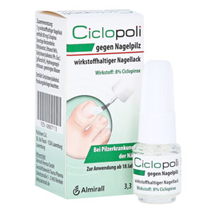 
Ciclopoli gegen Nagelpilz 3,3 ml