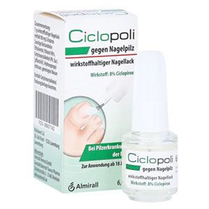 
Ciclopoli gegen Nagelpilz 6,6 ml